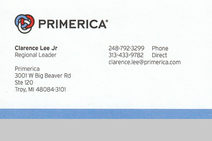 Vist Clarence Lee Jr 4MyCard eCard